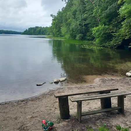 W Bogaczewie Nad Jeziorem Narie 度假居 *